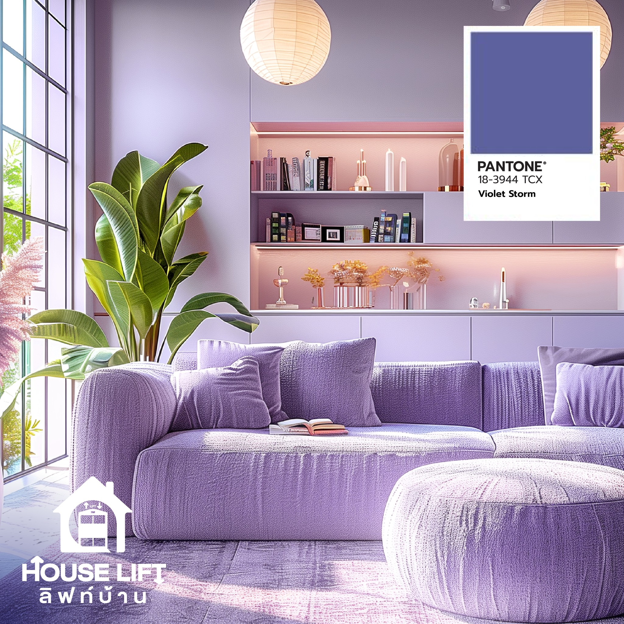 สีม่วง (Violet Storm)